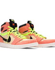 Nike Air Jordan 1 High Switch Albicocca Apricot e Volt