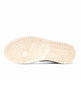 Nike Air Jordan 1 Mid Arancione Chiaro Nero Bianco Pelle Premium