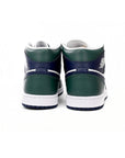 Nike Air Jordan 1 Mid Verde Noble Bianco Blu Retro