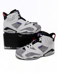 Nike Air Jordan 6 Grigio Viola Uomo Sneakers Alte