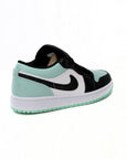 Nike Air Jordan 1 Low Verde Menta Nero Bianco Pelle Premium