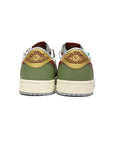 Nike Air Jordan 1 Low OG Verde Rosso Pelle Anno del Drago