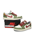 Nike Air Jordan 1 Low OG Verde Rosso Pelle Anno del Drago