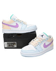 Nike Air Jordan 1 Low Multicolore Pastello Sashiko Pelle Premium