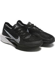 Nike ZoomX VaporFly Nero Bianco Argento Scarpe Running Leggere