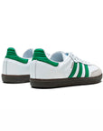 Adidas Samba OG White Green sneakers basse uomo e donna in bianco verde - dettaglio suola