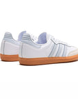 Adidas Samba White Halo Blue sneakers basse uomo e donna in bianco blu - dettaglio suola