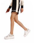 Sneakers Donna Lavinia Luce Sildora – vista indossata