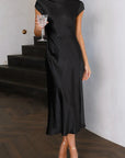 Sophie | Abito Midi Minimalista da Donna con Spalline