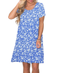 T-shirt donna estiva Mabel Robe – Girocollo, maniche corte e tasche