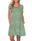 T-shirt donna estiva Mabel Robe – Girocollo, maniche corte e tasche