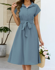 Vestaglia Harriet da Donna Estate – Scollo a V con Cintura e Tasche