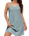 Vestito Estivo Eliza da Donna – Spiaggia, Senza Maniche, Taglio A-Linea