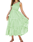 Abito Maxi Bohème da Donna ZsaZsa – Abito Monospalla con Volant, Taglio A-Line ed Elegante per l’Estate