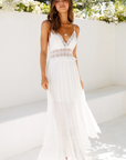 Abito Maxi Bianco da Donna - Stile Estivo Elegante