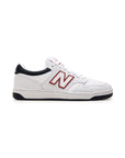 new balance basse white navy scarpe unisex