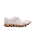On Running Cloud 5 scarpe donna in beige - vista laterale