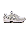 new balance 740 white silver navy scarpe donna