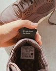 Nike Air Jordan 4 Retro A Ma Maniére Violet Ore sneakers alte in viola grigio - vista frontale
