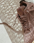Nike Air Jordan 4 Retro A Ma Maniére Violet Ore sneakers alte in viola grigio - vista laterale