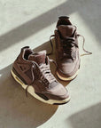 Nike Air Jordan 4 Retro A Ma Maniére Violet Ore sneakers alte in viola grigio - vista posteriore