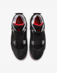 Nike Air Jordan 4 Retro Bred Reimagined sneakers alte in nero rosso - vista posteriore
