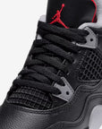 Nike Air Jordan 4 Retro Bred Reimagined sneakers alte in nero rosso - dettaglio suola