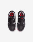 Nike Air Jordan 4 Retro Bred Reimagined sneakers alte in nero rosso - vista posteriore