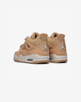 Nike Air Jordan 4 Retro Cozy Girl sneakers alte in beige crema - dettaglio suola