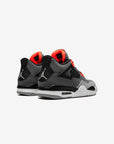 Nike Air Jordan 4 Retro Infrared sneakers alte in grigio rosso - dettaglio suola