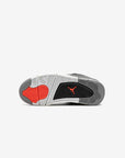 Nike Air Jordan 4 Retro Infrared sneakers alte in grigio rosso - vista posteriore