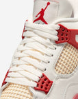 Nike Air Jordan 4 Retro Nigel Sylvester Brick After Brick sneakers alte in marrone rosso - dettaglio suola