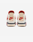 Nike Air Jordan 4 Retro Nigel Sylvester Brick After Brick sneakers alte in marrone rosso - vista dall'alto
