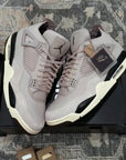 Nike Air Jordan 4 Retro A Ma Maniére While You Were Sleeping sneakers alte in grigio beige - dettaglio tomaia