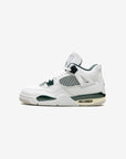 Nike Air Jordan 4 Retro Oxidized Green sneakers alte in verde - vista laterale