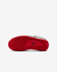 Nike Air Jordan 4 Retro Pizza sneakers alte in bianco rosso - dettaglio tallone