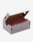 Nike Air Jordan 4 Retro Pizza sneakers alte in bianco rosso - vista frontale