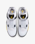 Nike Air Jordan 4 Retro Rare Air Tour Yellow sneakers alte in giallo nero - vista posteriore