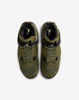 Nike Air Jordan 4 Retro SE Craft Medium Olive sneakers alte in verde oliva - vista posteriore