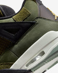 Nike Air Jordan 4 Retro SE Craft Medium Olive sneakers alte in verde oliva - dettaglio tomaia