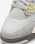 Nike Air Jordan 4 Retro SE Craft Photon Dust sneakers alte in grigio beige - vista posteriore