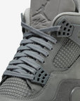 Nike Air Jordan 4 Retro SE Paris Olympics Wet Cement sneakers alte in grigio bianco - dettaglio suola
