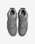Nike Air Jordan 4 Retro SE Paris Olympics Wet Cement sneakers alte in grigio bianco - vista posteriore