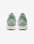 Nike Air Jordan 4 Retro Seafoam Sail sneakers alte in verde acqua bianco - vista dall'alto