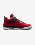 Nike Air Jordan 4 Retro Toro Bravo sneakers alte in rosso nero - indossate
