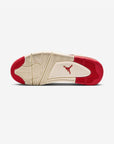 Nike Air Jordan 4 Retro Valentine's Day Sierra Red sneakers alte in rosso bianco - dettaglio tallone