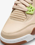 Nike Air Jordan 4 Retro Where the Wild Things Are sneakers alte in beige marrone - dettaglio suola