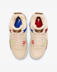 Nike Air Jordan 4 Retro Where the Wild Things Are sneakers alte in beige marrone - vista posteriore