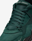 Nike Air Jordan 4 Retro Nigel Sylvester Grandma's Driveway sneakers alte in verde grigio - dettaglio suola