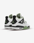 Nike Air Jordan 4 Retro Seafoam sneakers alte in verde acqua - dettaglio suola